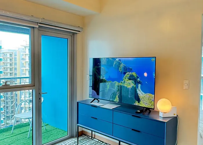 公寓 Homemadeluxury 1br Seaview Poolview Near Okada Airport *
