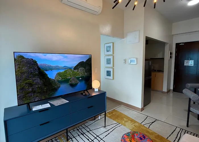 公寓 Homemadeluxury 1br Seaview Poolview Near Okada Airport