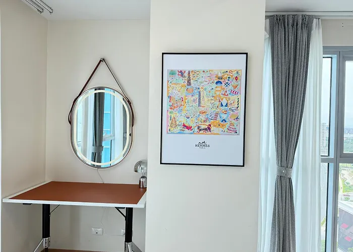 公寓 Homemadeluxury 1br Seaview Poolview Near Okada Airport 马尼拉