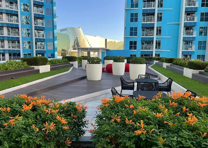 公寓 Homemadeluxury 1br Seaview Poolview Near Okada Airport *